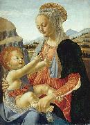 Andrea del Verrocchio Mary with the Child Germany oil painting artist